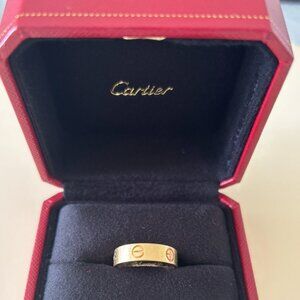 Cartier LOVE ring, classic model